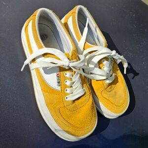 Unif Yellow Corey Sneakers Retro 90s Y2k Sneakers Basketball Skater Sneakers